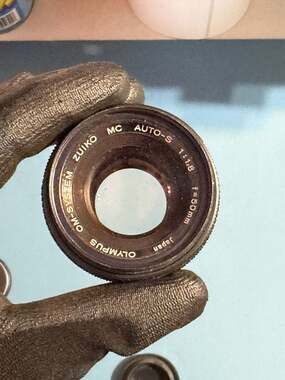 Olympus OM-System Zuiko MC Auto-S 50mm f/1.8 Lens